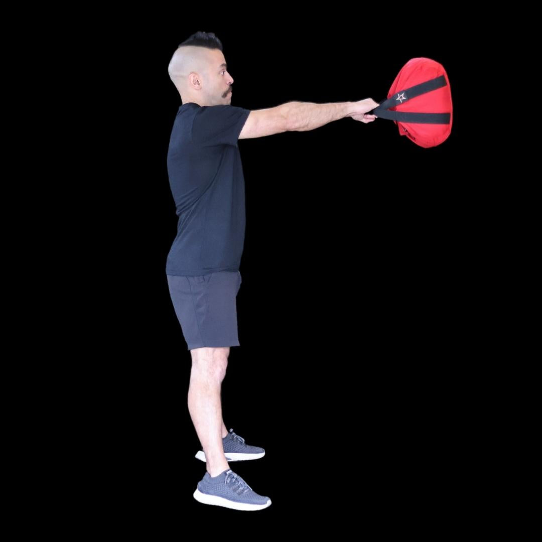 Sand Kettlebell (555 Fitness in Red) - Medium | from 15-35lbs