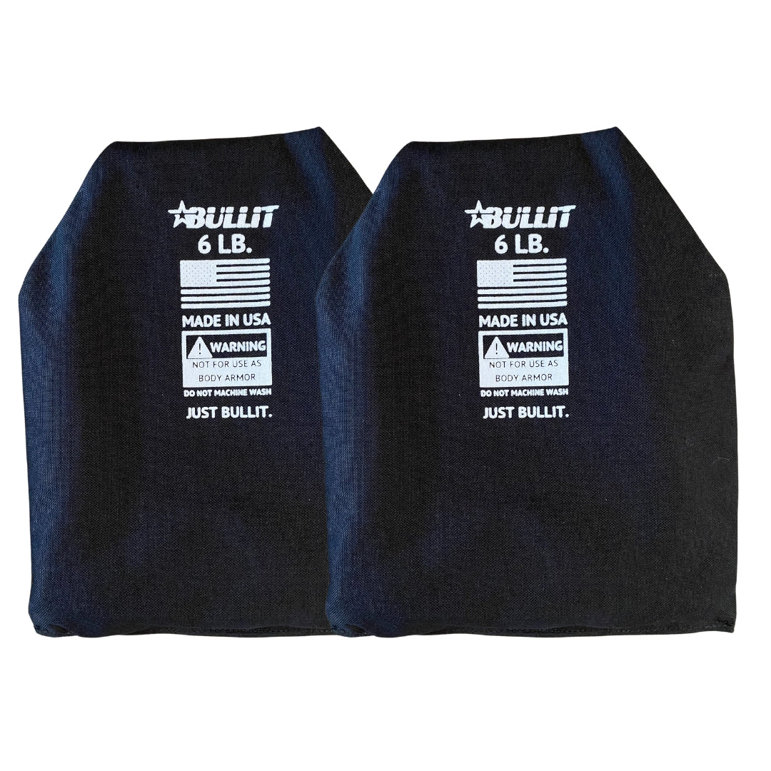 FlexSteel™ Weight Vest Plates | from 6-9lbs (Sold in Pairs)