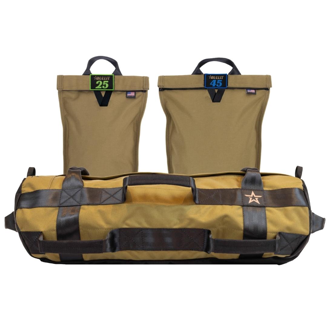 Coyote 1000D black seatbelt web with coyote filler 8 handles