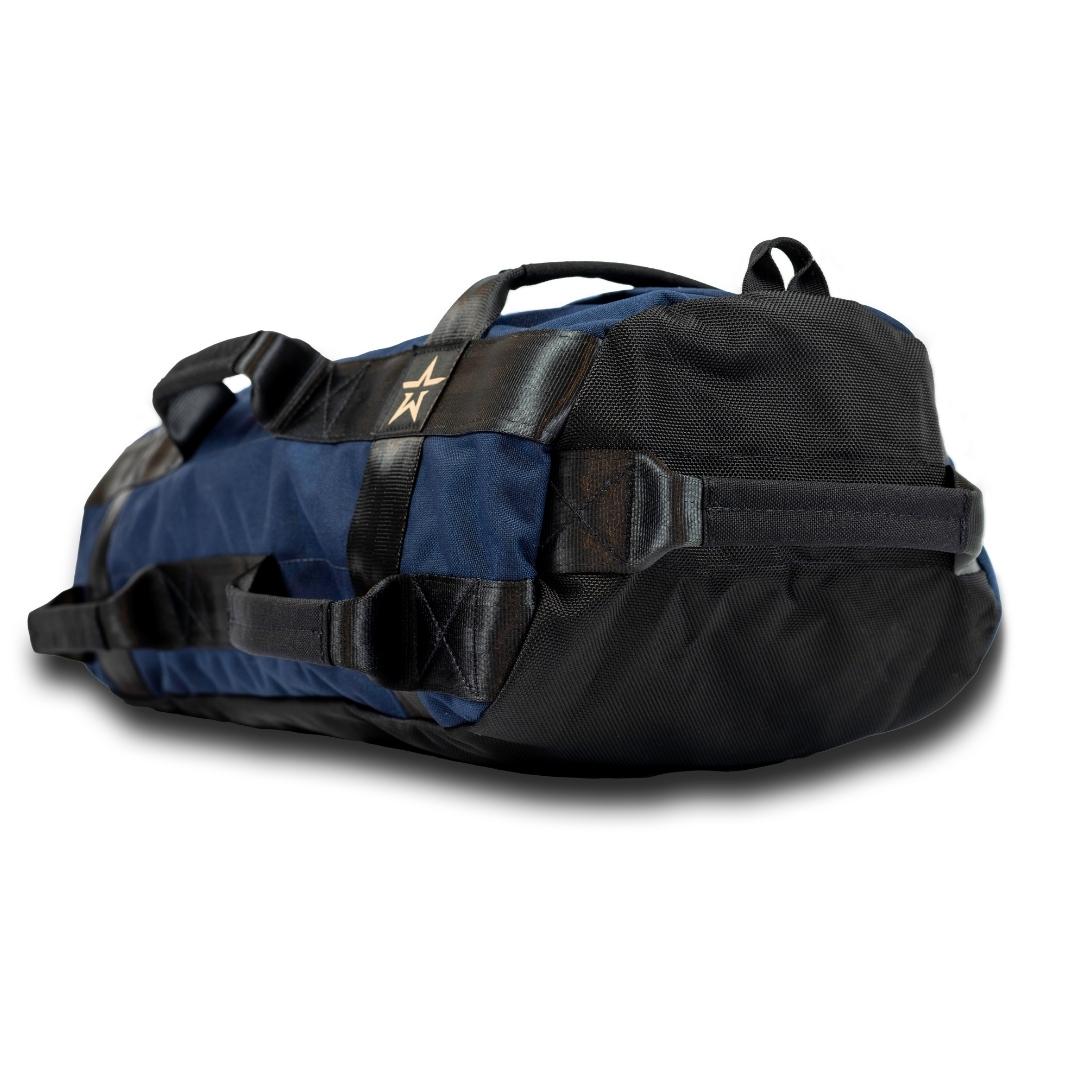 Navy 1000D black seatbelt web with  8 handles